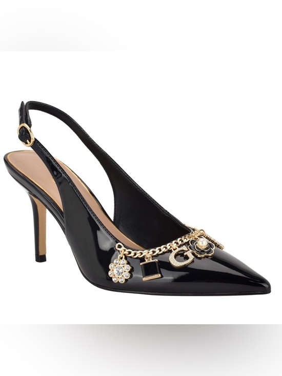 Guess Shoes - Guess Naska Slingback Charm Heels